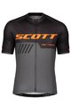 SCOTT κοντομάνικες φανέλα - RC TEAM 10 - μαύρο/πορτοκαλί