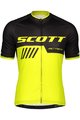 SCOTT κοντομάνικες φανέλα - RC TEAM 10 - κίτρινο/μαύρο