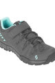 SCOTT ποδηλατικά παπούτσια - SPORT TRAIL LADY - γκρί/τιρκουάζ