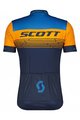 SCOTT κοντή φανέλα και κοντό παντελόνι - RC TEAM 20 SS - πορτοκαλί/μπλε