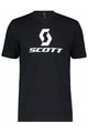 SCOTT κοντομάνικα μπλουζάκια - ICON SS - μαύρο/λευκό