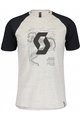 SCOTT κοντομάνικα μπλουζάκια - ICON RAGLAN SS - μαύρο/γκρί