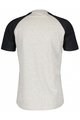 SCOTT κοντομάνικα μπλουζάκια - ICON RAGLAN SS - μαύρο/γκρί