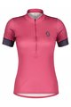 SCOTT κοντομάνικες φανέλα - ENDURANCE 20 SS LADY - μωβ/ροζ