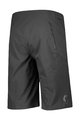 SCOTT κοντά παντελόνια χωρίς ιμάντες - ENDURANCE LS/FIT W/PAD - γκρί
