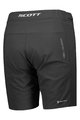 SCOTT κοντά παντελόνια χωρίς ιμάντες - ENDURANCE LS/FIT W/PAD - μαύρο