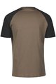 SCOTT κοντομάνικα μπλουζάκια - ICON RAGLAN SS - μαύρο/καφέ