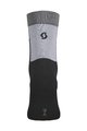 SCOTT κάλτσες κλασικές - BLOCK STRIPE CREW - μαύρο/γκρί
