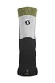 SCOTT κάλτσες κλασικές - BLOCK STRIPE CREW - μαύρο/πράσινο