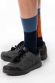 SCOTT κάλτσες κλασικές - BLOCK STRIPE CREW - μπλε/πορτοκαλί