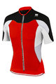 SPORTFUL κοντομάνικες φανέλα - CRANK - κόκκινο/λευκό/μαύρο