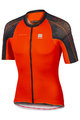 SPORTFUL κοντομάνικες φανέλα - BODYFIT SPEEDSKIN - πορτοκαλί/μαύρο