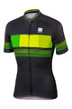 SPORTFUL κοντομάνικες φανέλα - STRIPE - μαύρο/κίτρινο