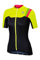 SPORTFUL κοντομάνικες φανέλα - BODYFIT PRO LADY - μαύρο/κίτρινο