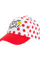 TDF καπέλα - TOUR DE FRANCE 2021 - κόκκινο/λευκό