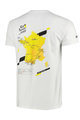 TDF κοντομάνικα μπλουζάκια - TDF ROUTE - λευκό