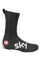 CASTELLI γκέτες ποδηλατικών παπουτσιών - TEAM SKY 2019 - μαύρο