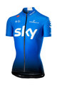 CASTELLI κοντομάνικες φανέλα - TEAM SKY FAN 2019 - γαλάζιο/λευκό/μαύρο