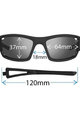 TIFOSI γυαλιά - DOLOMITE 2.0 - γκρί/μαύρο