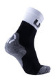 UYN κάλτσες κλασικές - LIGHT - μαύρο/λευκό/γκρί