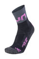 UYN κάλτσες κλασικές - LIGHT LADY - μαύρο/γκρί/ροζ