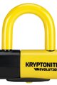 KRYPTONITE κλειδαριές ποδηλάτου - EVOLUTION DISC - κίτρινο