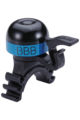 BBB Mini zvonček na bicykel s univerzálnym úchytom - BBB-16 MINIFIT - μπλε