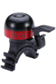 BBB Mini zvonček na bicykel s univerzálnym úchytom - BBB-16 MINIFIT - κόκκινο