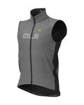 ALÉ γιλέκα - GUSCIO BLACK REFLECTIVE - μαύρο