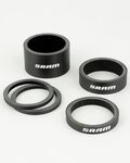 SRAM σετ ροδέλων - HEADSET SPACER SET - μαύρο