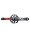 SRAM δισκοβραχίονες - X01 EAGLE SUPERBOOST+ DUB 12s 175 - μαύρο