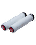 SRAM γκριπς - LOCKING GRIPS 129 mm - γκρί/κόκκινο