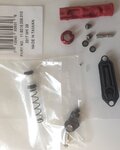 SRAM σετ μοχλών - DISC BRAKE LEVER INTERNALS/SERVICE KIT GUIDE RSC/ULTIMATE/CODE RSC - μαύρο