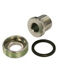 SRAM σετ βιδών - CRANK ARM BOLT KIT M15/M22 - ασημένιο