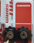 SRAM τροχαλίες ντεραγιέ - PULLEYS FORCE22/RIVAL22 - μαύρο