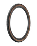 PIRELLI κάπες - CINTURATO GRAVEL M CLASSIC TECHWALL 45 - 584 127 tpi - καφέ/μαύρο