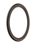 PIRELLI κάπες - CINTURATO GRAVEL RC-X TECHWALL 40 - 622 60 tpi - καφέ/μαύρο