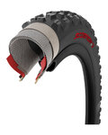 PIRELLI κάπες - SCORPION E-MTB M HARDWALL 27.5 x 2.6 60 tpi - κόκκινο/μαύρο