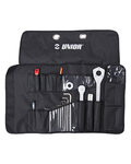 UNIOR σετ εργαλείων - PRO TOOL ROLL SET - μαύρο/ασημένιο