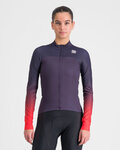 SPORTFUL χειμερινές μακρυμάνικες φανέλες - BODYFIT PRO THERMAL - κόκκινο/μπλε