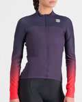 SPORTFUL χειμερινές μακρυμάνικες φανέλες - BODYFIT PRO THERMAL - κόκκινο/μπλε