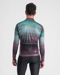 SPORTFUL χειμερινές μακρυμάνικες φανέλες - FLOW SUPERGIARA THERMAL - πράσινο/μωβ