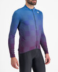 SPORTFUL χειμερινές μακρυμάνικες φανέλες - ROCKET THERMAL - μπλε/μωβ