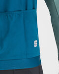 SPORTFUL χειμερινές μακρυμάνικες φανέλες - SUPERGIARA THERMAL - μπλε/πράσινο