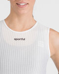 SPORTFUL αμάνικα μπλουζάκια - PRO BASELAYER W - λευκό