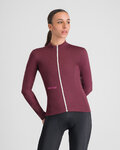 SPORTFUL χειμερινές μακρυμάνικες φανέλες - CLASSIC THERMAL W - μπορντό
