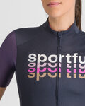 SPORTFUL κοντομάνικες φανέλα - SUPERGIARA LOGO 2 - μπλε/μωβ