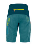 KARPOS κοντά παντελόνια χωρίς ιμάντες - RAPID BAGGY - μπλε/πράσινο