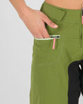KARPOS κοντά παντελόνια χωρίς ιμάντες - BALLISTIC EVO - πράσινο
