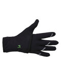 KARPOS γάντια με μακριά δάχτυλα - LAVAREDO - μαύρο/πράσινο